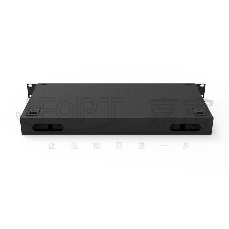 12 SC Port Rack Mount Fiber Patch Panel With SC/UPC Adapters And 1m Pigtails