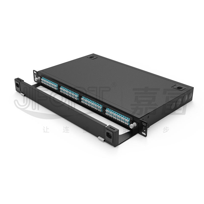 Module Box 1U Patch Panel 19 Inch LC DX 24 Cores * 4