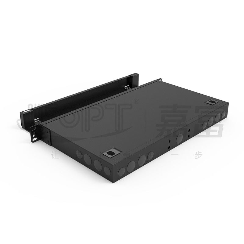 Module Box 1U Patch Panel 19 Inch LC DX 24 Cores * 4