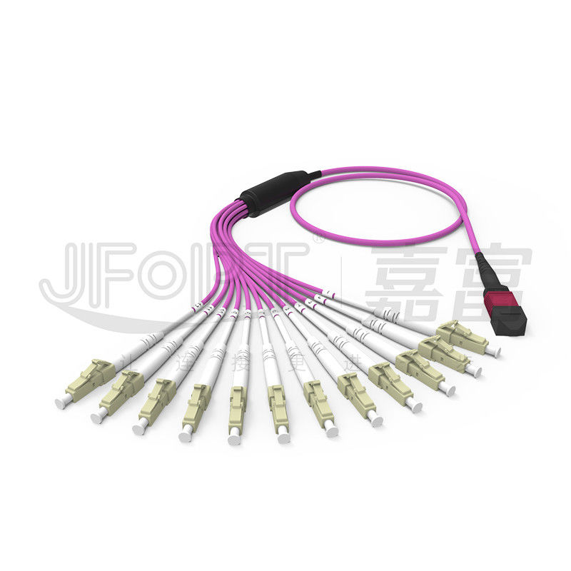 MPO-LC 3.0 Mini MPO Breakout Cable 2.0mm Branch MPO Fiber Patch Cord