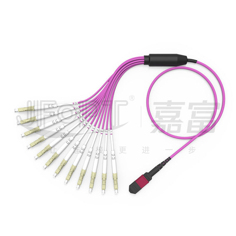 MPO-LC 3.0 Mini MPO Breakout Cable 2.0mm Branch MPO Fiber Patch Cord