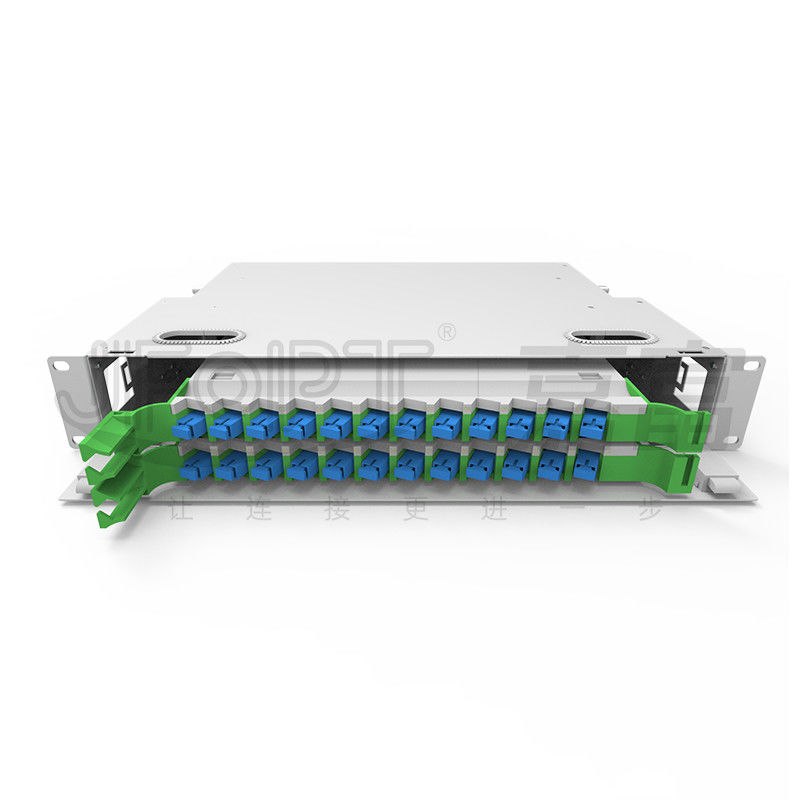 1.6U 24 Core SC/FC Optical Distribution Frame Optical ODF With G652D Pigtails