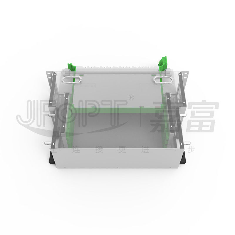 96 Core 3U Patch Panel LC DX ODF Fiber Box With 4 Modular Trays