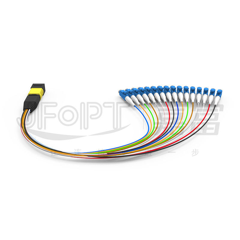 MPO-LC Patch Cord 16 Cores Single-mode Low Loss G657A1/G657A2 Type A Module Box