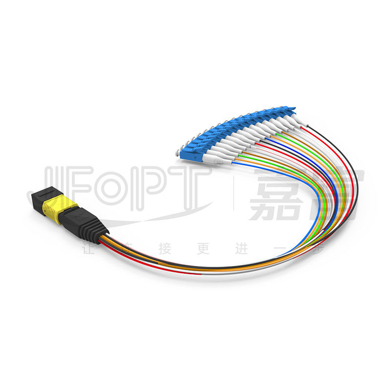 MPO-LC Patch Cord 16 Cores Single-mode Low Loss G657A1/G657A2 Type A Module Box