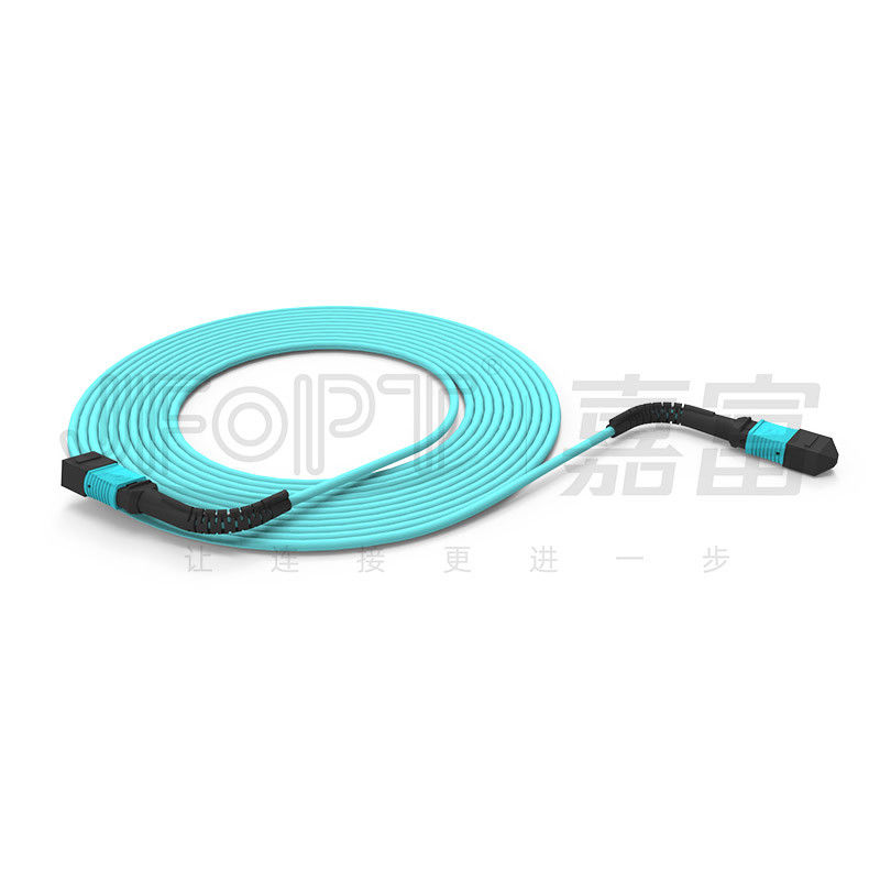 Flexible Boot 3.0mm MPO Trunk Cable 12 Core Single Mode Multimode