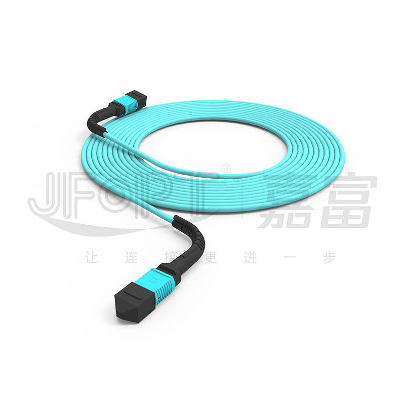 Flexible Boot 3.0mm MPO Trunk Cable 12 Core Single Mode Multimode