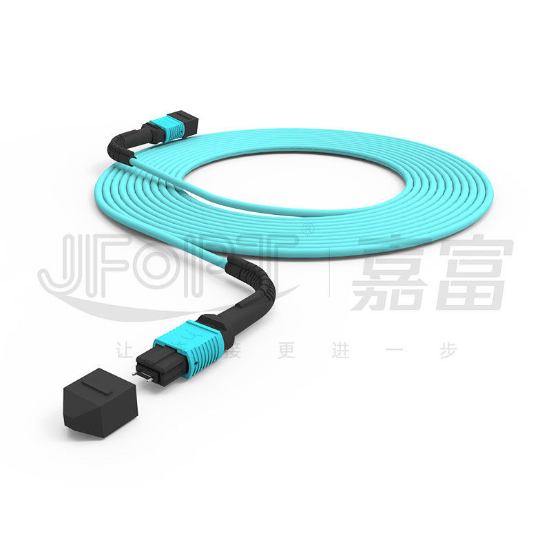 Flexible Boot 3.0mm MPO Trunk Cable 12 Core Single Mode Multimode