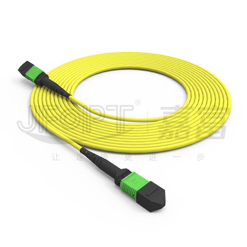 12-Core MPO Trunk Cable Patch Cord Single-Mode G657A1/G657A2 3.0 LSZH A/B Polarity Reversal