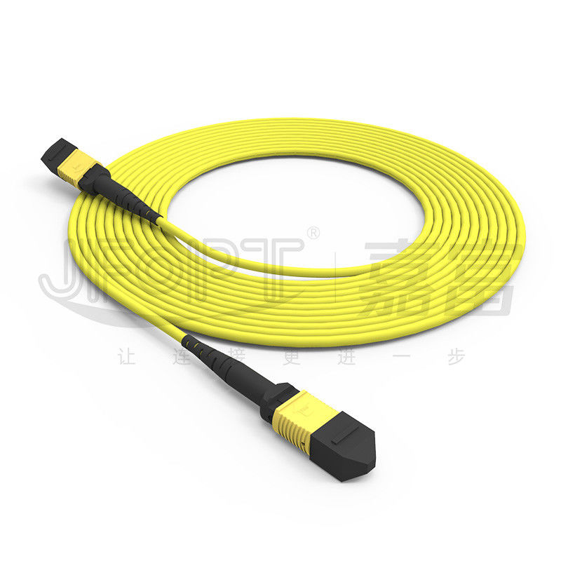 12-Core MPO Trunk Cable Patch Cord Single-Mode G657A1/G657A2 3.0 LSZH A/B Polarity Reversal