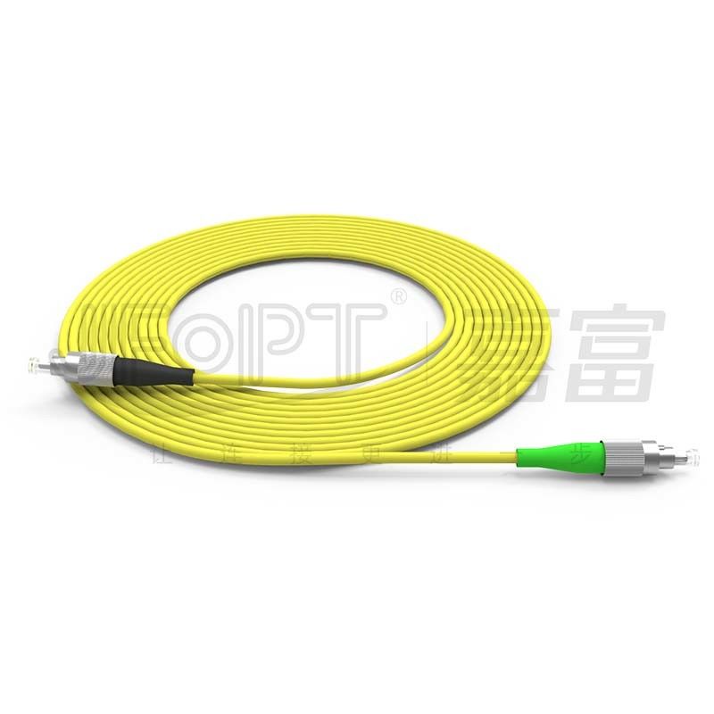 SC/FC/ST Fiber Optic Patch Cord Single-Mode/Multimode 2.0/3.0mm With Anti-Drop Dust Cap
