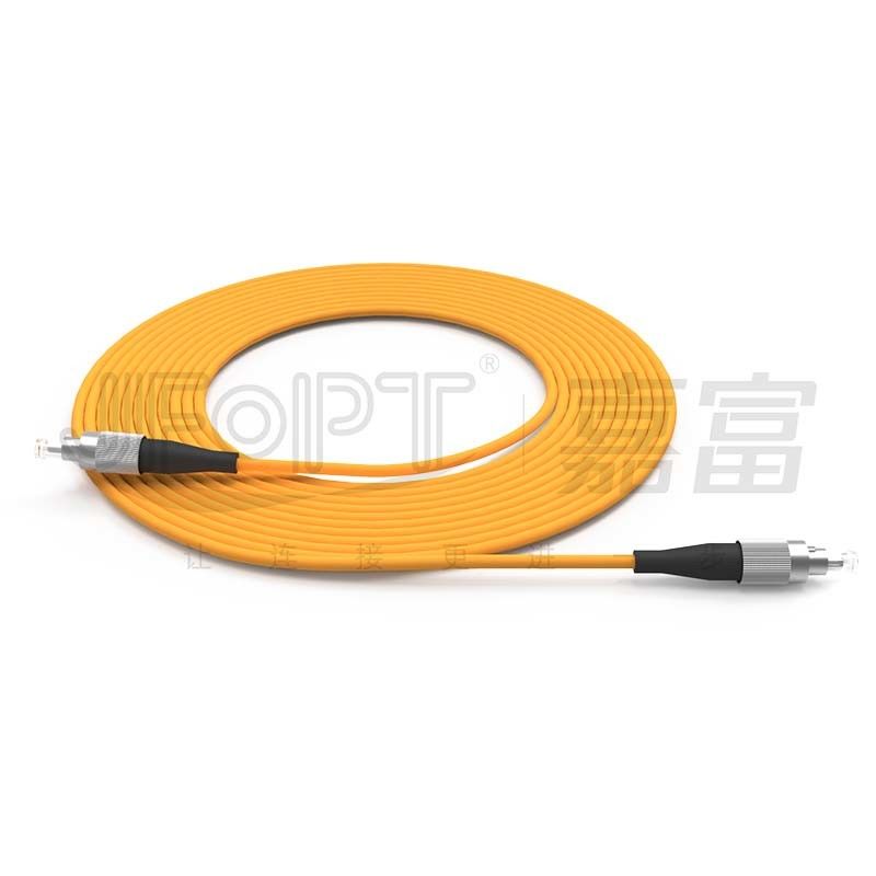 SC/FC/ST Fiber Optic Patch Cord Single-Mode/Multimode 2.0/3.0mm With Anti-Drop Dust Cap