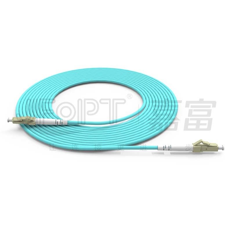 10 Gigabit Multimode Fiber Patch Cord OM3 / OM4 SC / LC/FC/ST