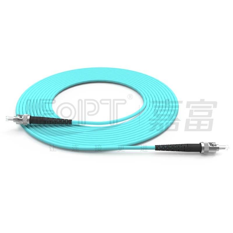 10 Gigabit Multimode Fiber Patch Cord OM3 / OM4 SC / LC/FC/ST