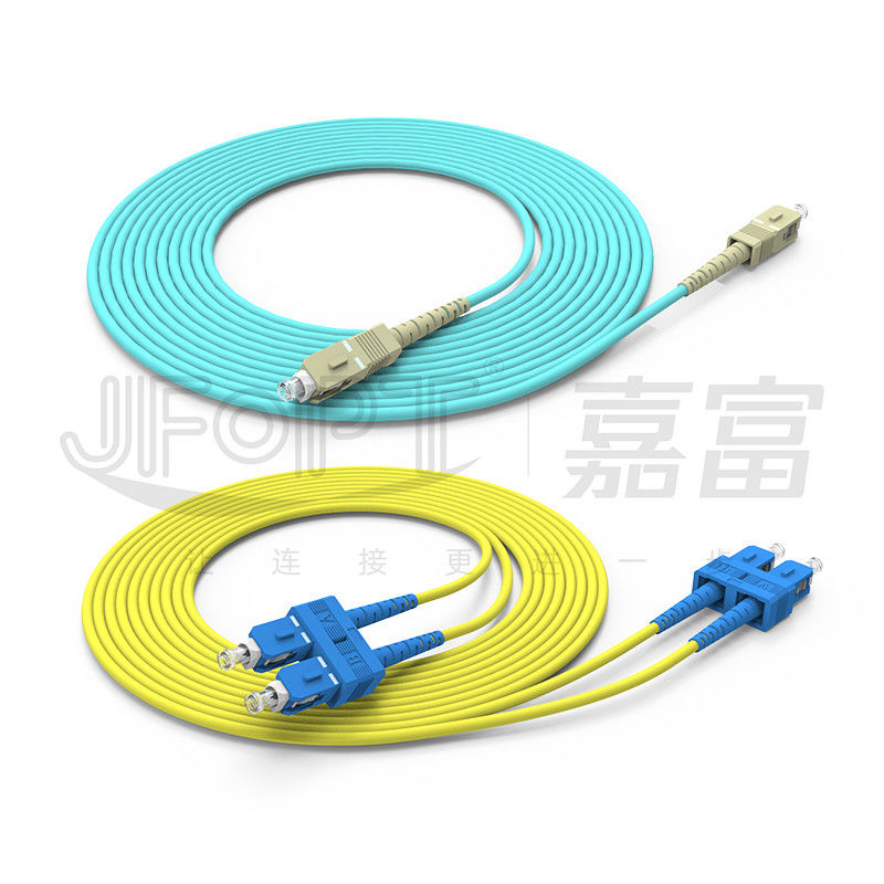 SC/LC/FC/ST Simplex / Duplex 2.0mm 3.0mm Transceiver Fiber Patch Cord Single Mode / Multi Mode
