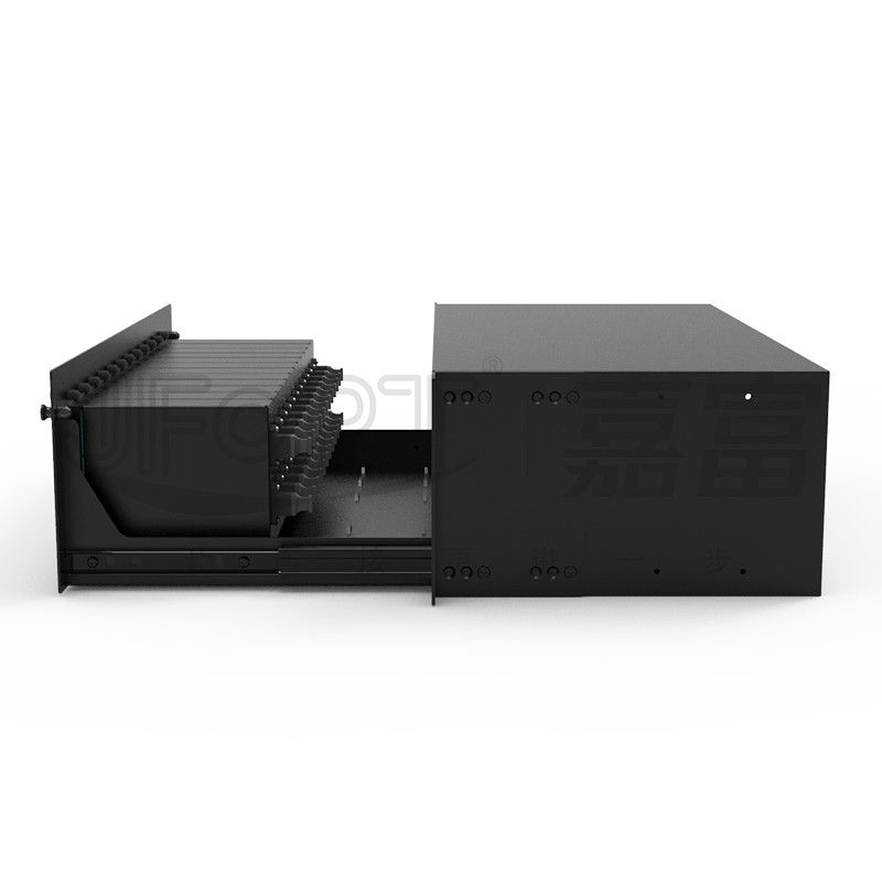 40/100G 3U 19-Inch 288-Core MPO Pull-Out Patch Panel MPO/PC-LC/UPC MM OM3/OM4 24-Core Module Box