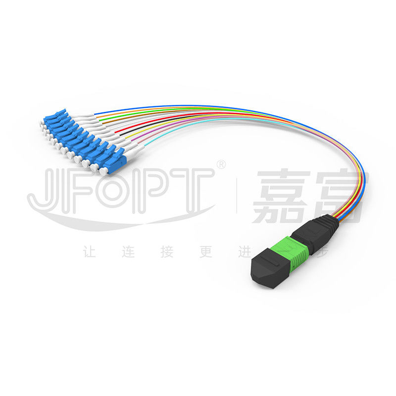 Singlemode / Multimode 12/24-Core 0.9mm MPO Patch Panel Module Box With Jumpers