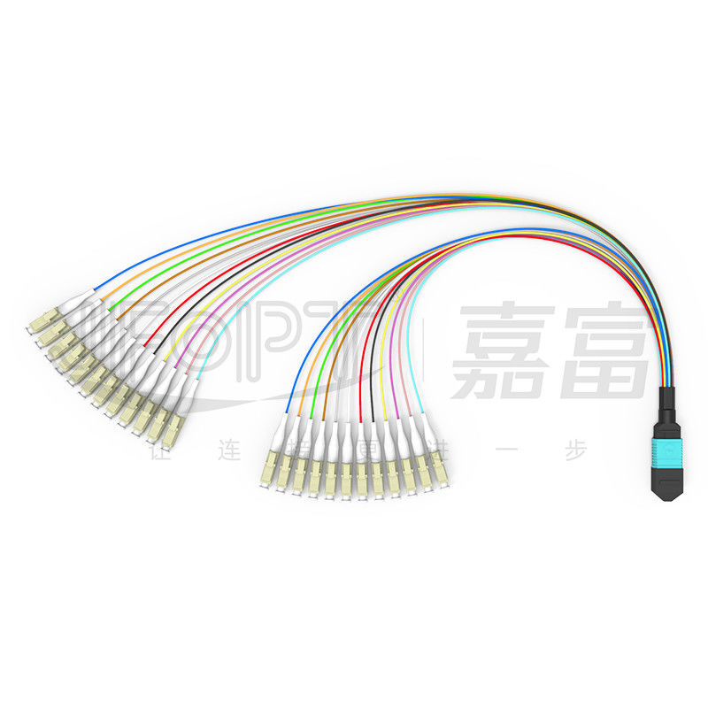 Singlemode / Multimode 12/24-Core 0.9mm MPO Patch Panel Module Box With Jumpers