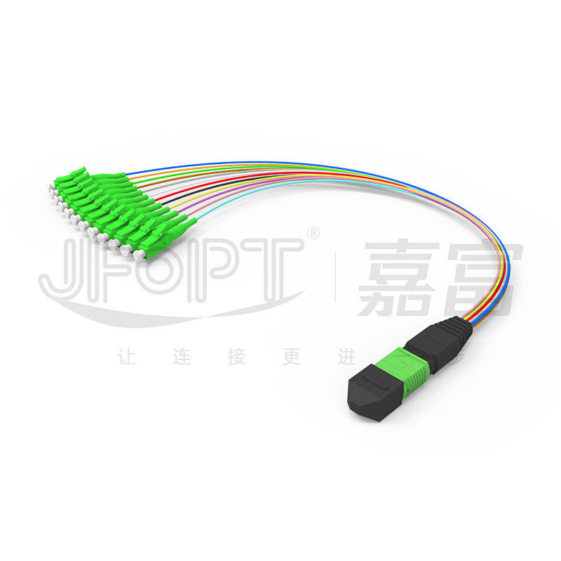 MPO-SC/LC/FC/ST 8/12/24-Core Single / Multi Mode Low Loss Patch Cord Telecom Grade