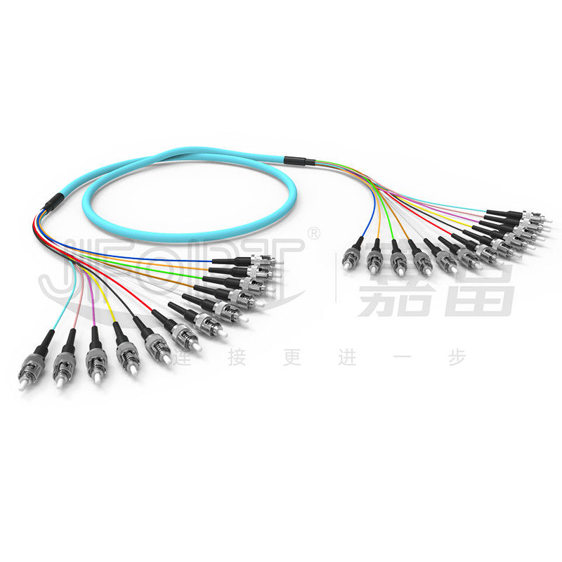 10 Gigabit Ribbon Branch Multimode Patch Cord 2-24 Cores OM3/OM4 Aqua LSZH Branch 2.0/3.0mm