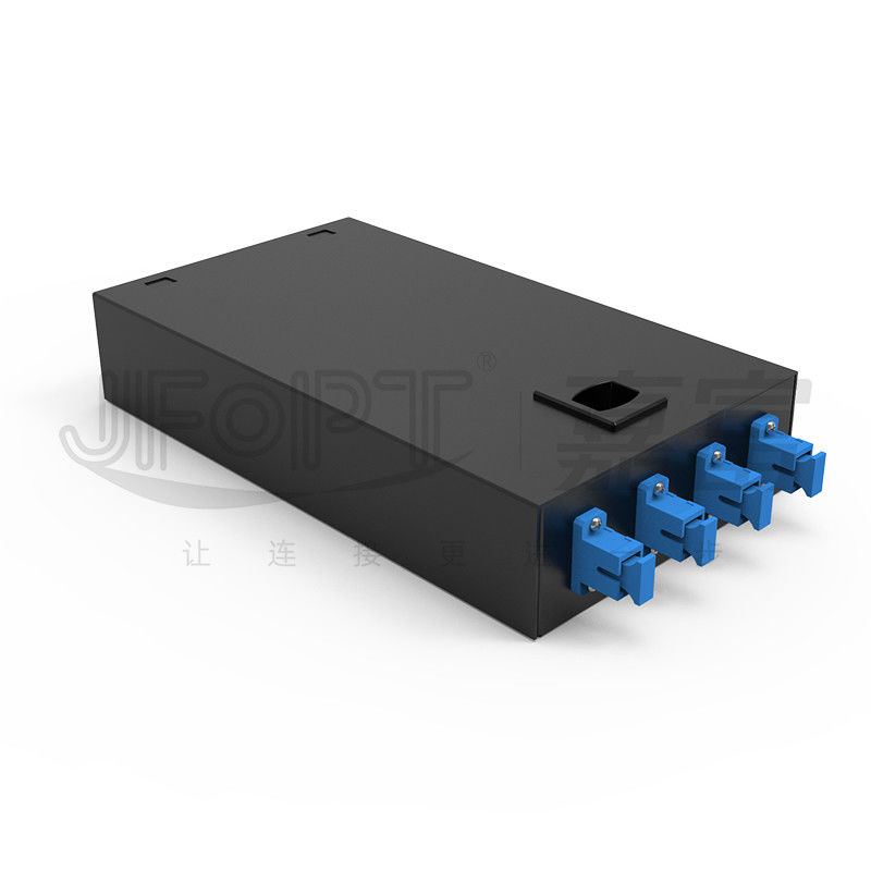 SC/LC/FC/ST 4-Core Latch Type Fiber Optic Termination Box Low Loss Telecom-Grade