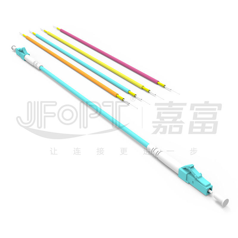 Multi Mode 2.0mm LC/APC SX Fiber Optic Patch Cord for High Speed Data Transmission