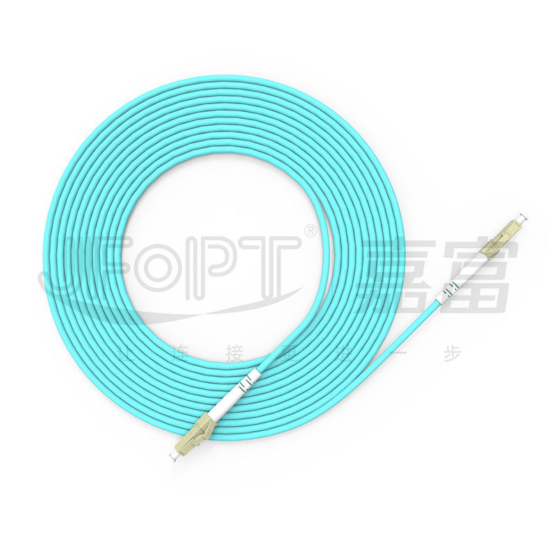 Multi Mode 2.0mm LC/APC SX Fiber Optic Patch Cord for High Speed Data Transmission