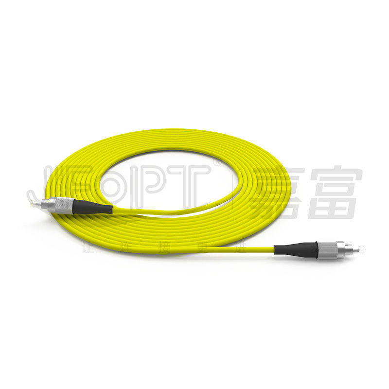 G652D Core Diameter 125um Fiber Optic Cable Cord 1M High Performance FC Fiber Connector