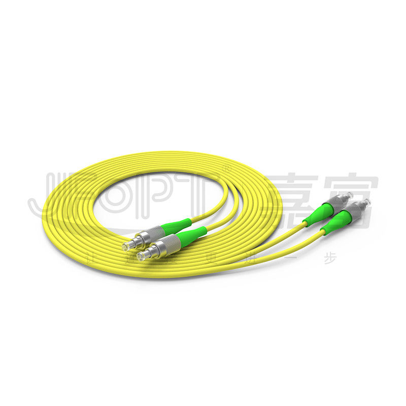 FC Connector Single Mode Fiber Jumpers For Metal Terminal Box with Buckle Lock OEM