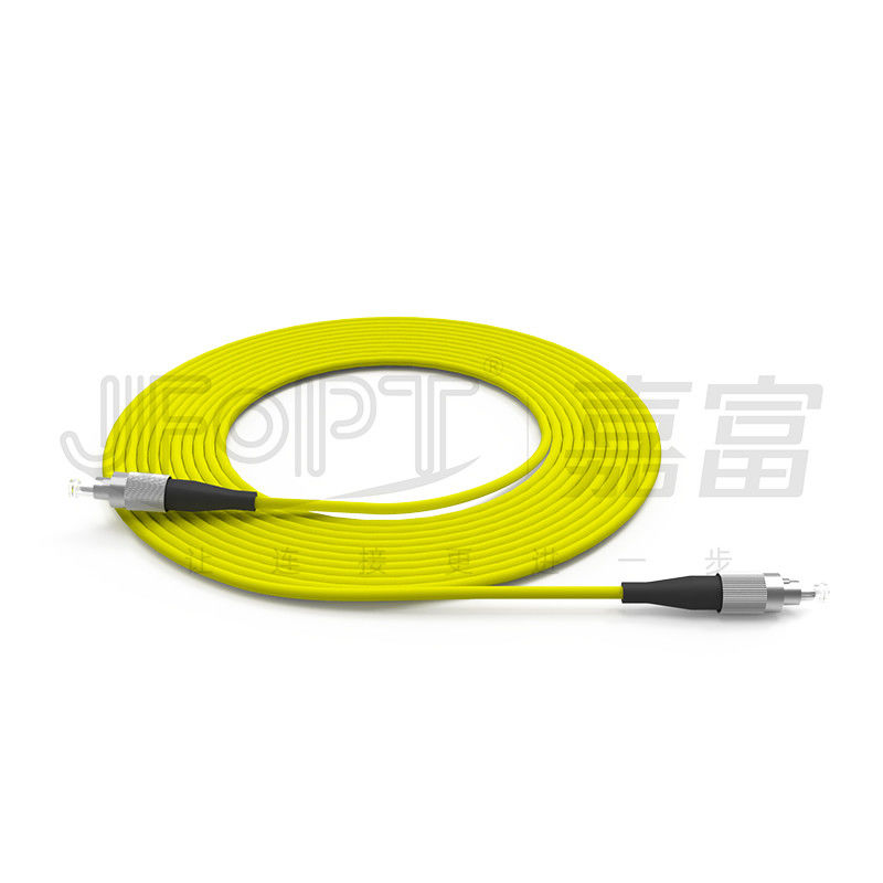 FC Connector Single Mode Fiber Jumpers For Metal Terminal Box with Buckle Lock OEM