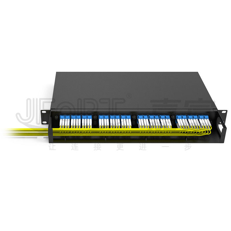 LC G652D 96-core MPO Module Box Rack Mount Fiber Patch Panel For High Density Data Center