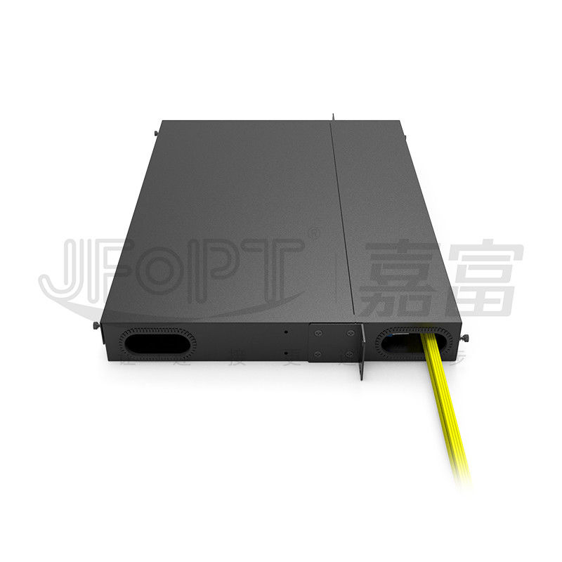 LC G652D 96-core MPO Module Box Rack Mount Fiber Patch Panel For High Density Data Center