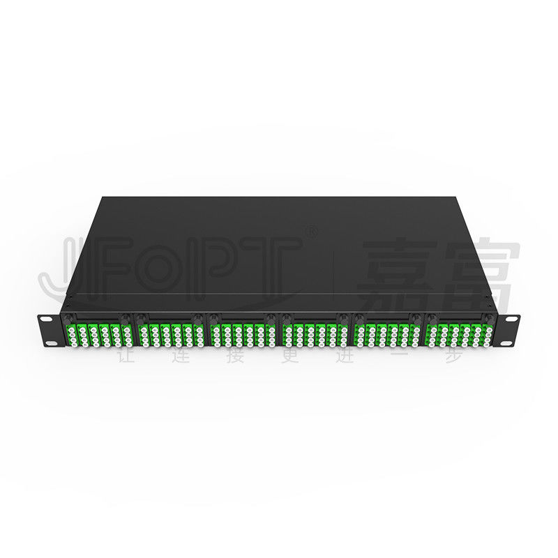 High-density Modular Chassis For LC Quadruple Adapter MPO SM SL 144-core MPO-LC Patch Panel Fusion-free Module Box
