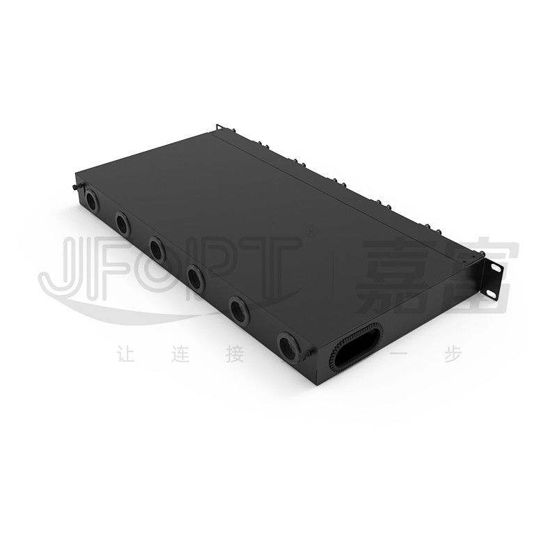 High-density Modular Chassis For LC Quadruple Adapter MPO SM SL 144-core MPO-LC Patch Panel Fusion-free Module Box